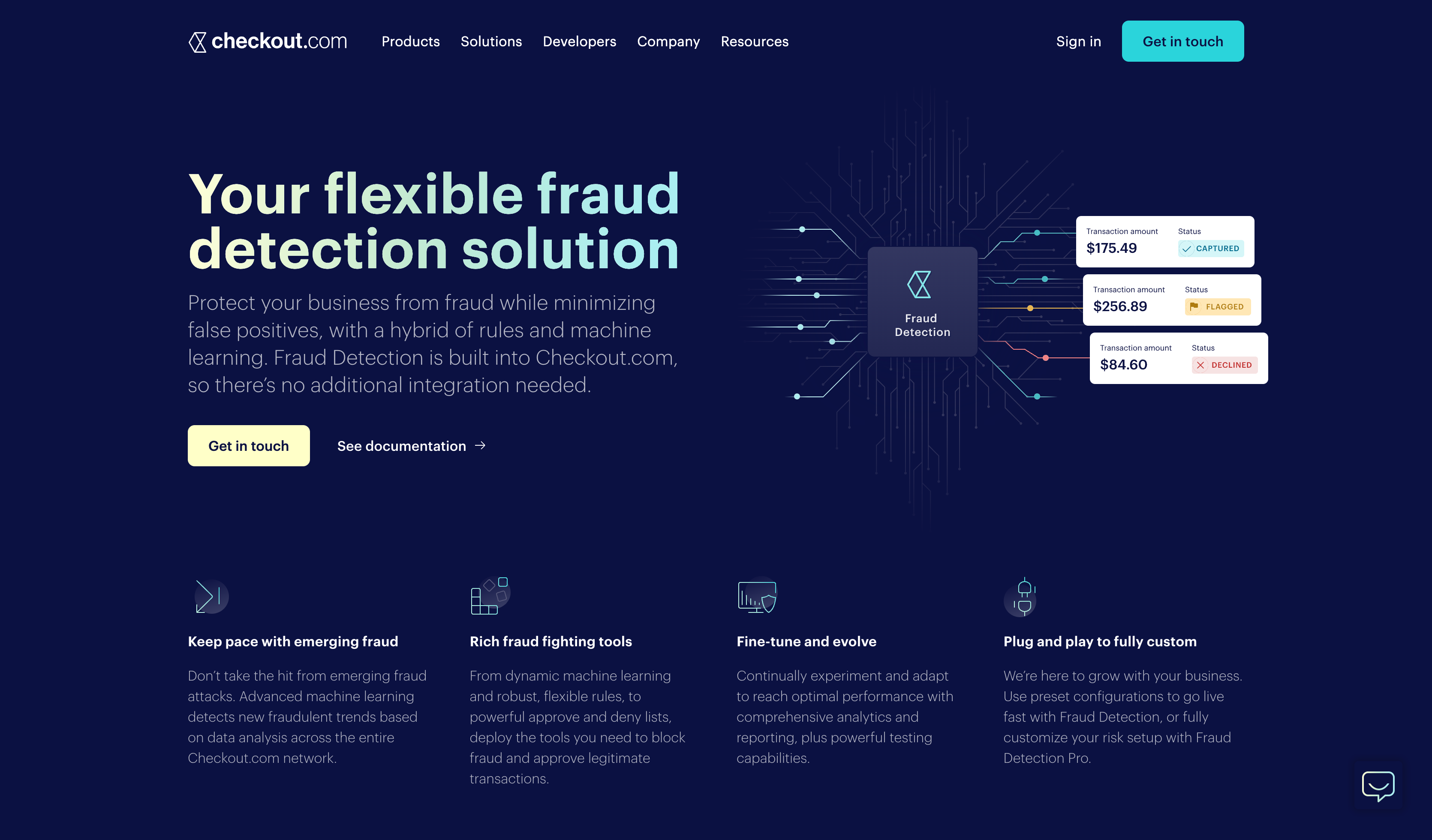 Checkout.com Fraud detection